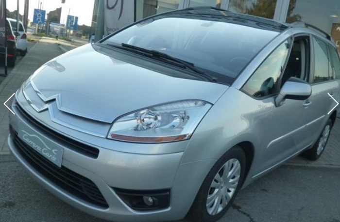 Left hand drive CITROEN C4 GRAND PICASSO 1.6 HDI DYNAMIC